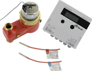 Sensus WMZ PoThF-Set AN130 qp 1,5 B / DN20 L:105 F/AG1" PN16 45/5,2 wM-Bus