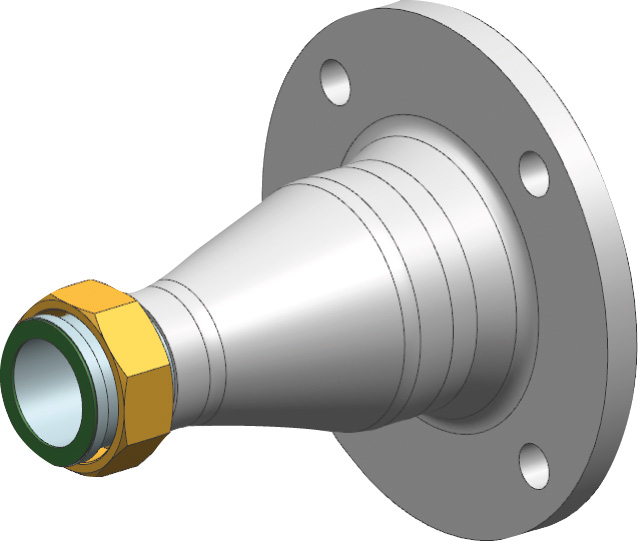 Anschluss Pumpe DN 65 / PN 6 / G1 1/2"