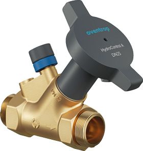OVENTROP-Str.-Absp.Vent. HydroControl A / PN16, DN15, G3/4 AG, 1xHydroPort, EZB