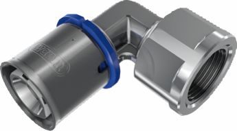 Wavin M1 Überg.-Winkel IG 90 Gr 75x21/2 / Metallfitting