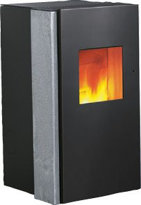 wodtke Primärofen Frank water+ / Speckstein, flache Tür, 8 kW