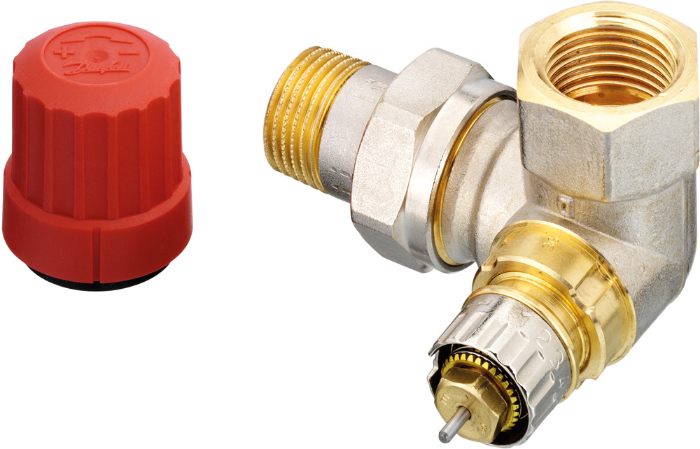 Danfoss Ventil RA-N15 1/2"WE L 013G0234 / Messing vernickelt Danfoss Ventil RA-N15 1/2"WE L 013G0234 / Messing vernickelt