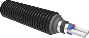 Ecoflex Thermo VIP Twin 2x25x2,3mm PN6 / Mantelrohr 140mm äD, Nr. 1118580 Ecoflex Thermo VIP Twin 2x25x2,3mm PN6 / Mantelrohr 140mm äD, Nr. 1118580