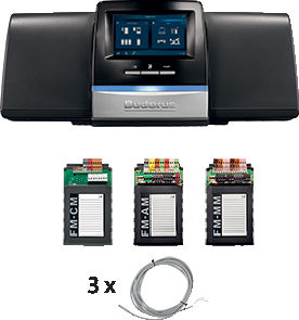 Buderus Logaplus WP-Hybrid-Set R5313 / R5313, FM-CM, FM-AM, FM-MM, 3 Fühler