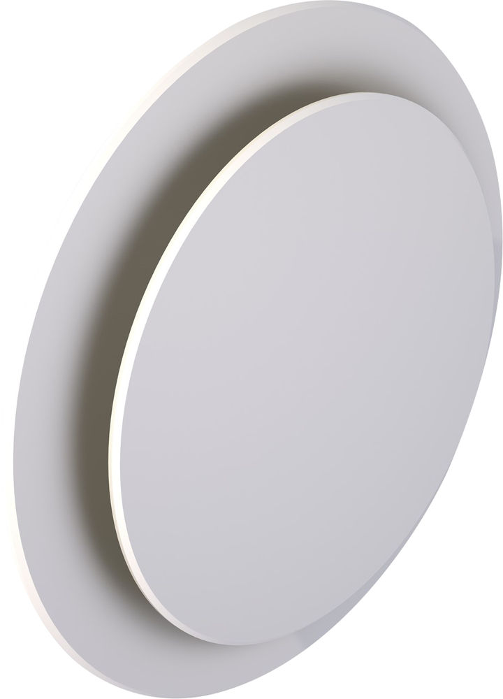 Designventil rund weiß / DVR125