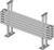 Arbonia Bank-Radiator, AF / BL 1500 mm, BT 145 mm, 4 Glieder