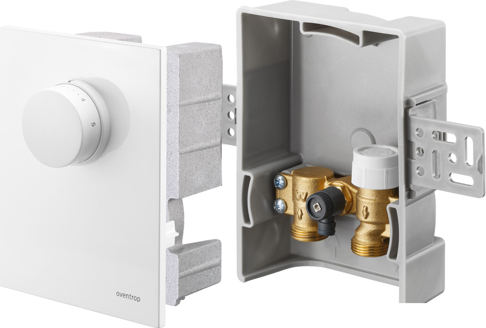 OVENTROP-Unibox T Einzelraumregelung / weiß f.FB Temperierung