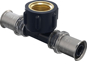 Wavin T-Stück Tigris K5 / 16mm x 1/2" IG x 16mm