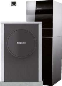 Buderus Logatherm WLW196i.2-4 AR T190 S+ / A-7/W35: max.5kW, WW-Tower silent+