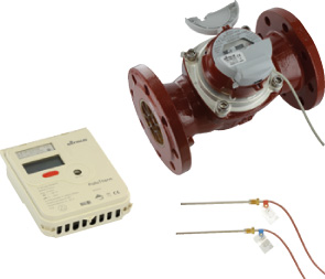 SENSUS Wärmezähler POLLUTHERM Qp 150 H / PT500 B/500/DN 150/PN16/150/6