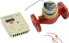 SENSUS Wärmezähler POLLUTHERM Qp 1,5 FL / PT500 B/190/DN20/PN16/100/6,0