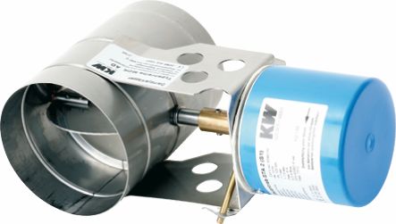 K+W Abgasklappe MOK 110mm, motor. / gesteuert einschl. Stellmotor STA 2