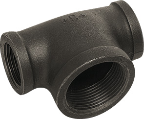T-Stück 90Gr, Nr.130, schw., I.I. 1