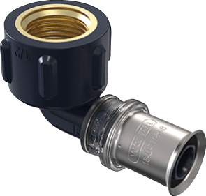 Wavin Winkel Tigris K5 / 16mm x 1/2" IG, 90 Grad