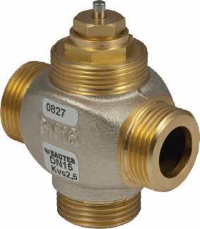 Sauter Klein-Dreiwegventil, kvs 0,40 / PN16, DN10, BUL 010 F330