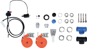 Schütz Hauptpaket A f. TIT-K, Hochwasser / Leitungs- und Befest.-Set, 1. Tank Schütz Hauptpaket A f. TIT-K, Hochwasser / Leitungs- und Befest.-Set, 1. Tank