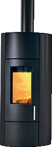 Wodtke Paket B11 mit CRS131 / Kaminofen CEO black water
