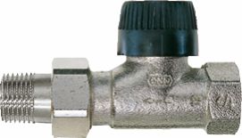 Logafix Thermostatventil TVD15 / 1/2" Dgf, vernickelt Logafix Thermostatventil TVD15 / 1/2" Dgf, vernickelt