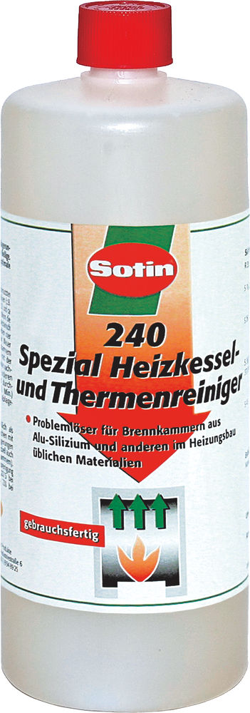 Sotin alkalischer Reiniger 240, 1 L / 1 l Flasche, für Drucksprayer J2