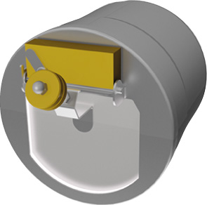 K+W Zugbegrenzer Z 130 ohne Rohrfutter, / ohne Anschluss-Stück
