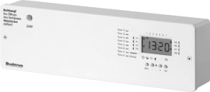 Logafloor Funk-Empfänger 8KF, max. 15SA / mit integr. Schaltuhr, steckerfertig