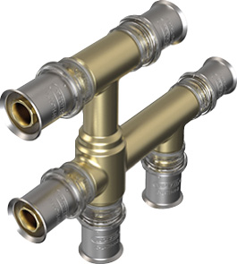 Tigris M5 Kreuzungsfitting / 16mm x 16mm x 16mm
