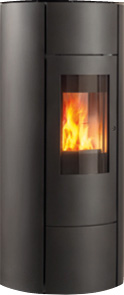 Pruduktbild: wodtke Primärofen soleo.nrg H10 / black, 6 kW