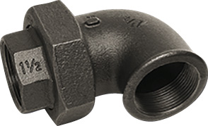 Winkel-Vers TG,FD Nr 95 schw I i 3/4" / ohne Dichtung