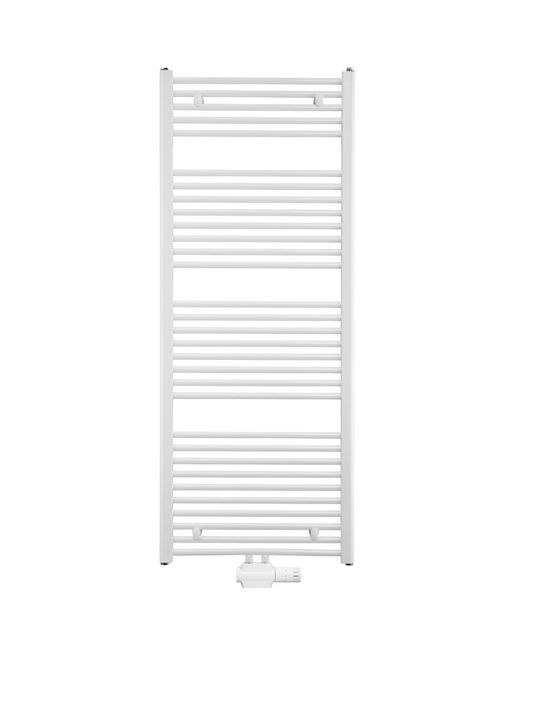 Logatrend Therm curve m set 1820x595 / Set BHK incl. Univ.-Armatur, RAL9016, MA