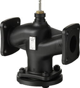 Siemens Durchgangsventil VVF42.100-125 / Flansch PN16 DN100, kvs 125