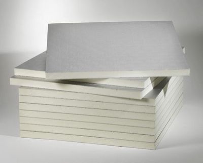 Pruduktbild: Polyurethan-Dämmplatten WLS 024 / 1.200x600mm, 20mm, beidseitig ALU