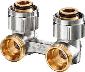 OV ZB Absperrwinkelverschr.Multiflex F / 3/4"ÜMx3/4"AG Eck