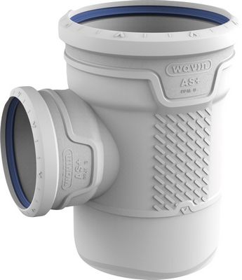 Wavin Abzweig AS+ DN 100x100 87 Grad IR