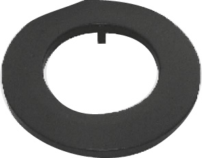 Wodtke Rosette, d=130 mm, schwarz