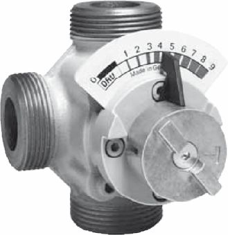 3-Wege-Mischer DRR25-6.3 PN10 / DN25, KVS 6.3, RG, inkl. Isolierung 3-Wege-Mischer DRR25-6.3 PN10 / DN25, KVS 6.3, RG, inkl. Isolierung