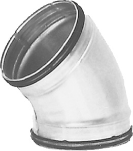 BM 45-100 Bogen 45 Metall / DN100