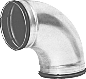 BM 90-100 Bogen 90 Metall / DN100