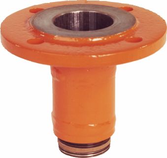 MAGRA-Fl.-Anschlussstück, selbstd., DN20 / Gewindeschr.st. 1 1/2", PN6, FTF-14/F-4