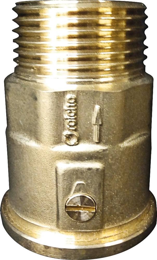 Reiche SKB, Rohrver. TCRV-KA25FA AG R1" / Gehäuse CW 617N, Teller aus PA -30-130 C