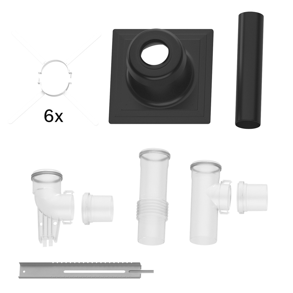 Grundbausatz C(14)3x, d:80 starr