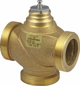 Sauter Dreiwegeventil mit AG. PN 16 / Typ BUN DN15 kvs = 1,0