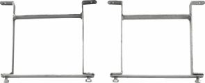 Wandbefestigungs-Set Hydr.Weiche 120/80 / Inhalt: 2 Stück