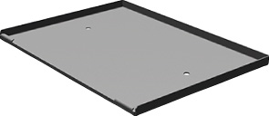 Aufstellblech 450x335 silber verp