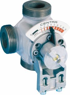 Honeywell Dreiwege Universalmischer / DRU25-10, GG, PN10 DN25, Kvs-Wert 10