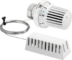 OV Thermostat Uni XH m. 2m Kap. weiss / * 1-5 mit Nullstellung 7-28 GrC