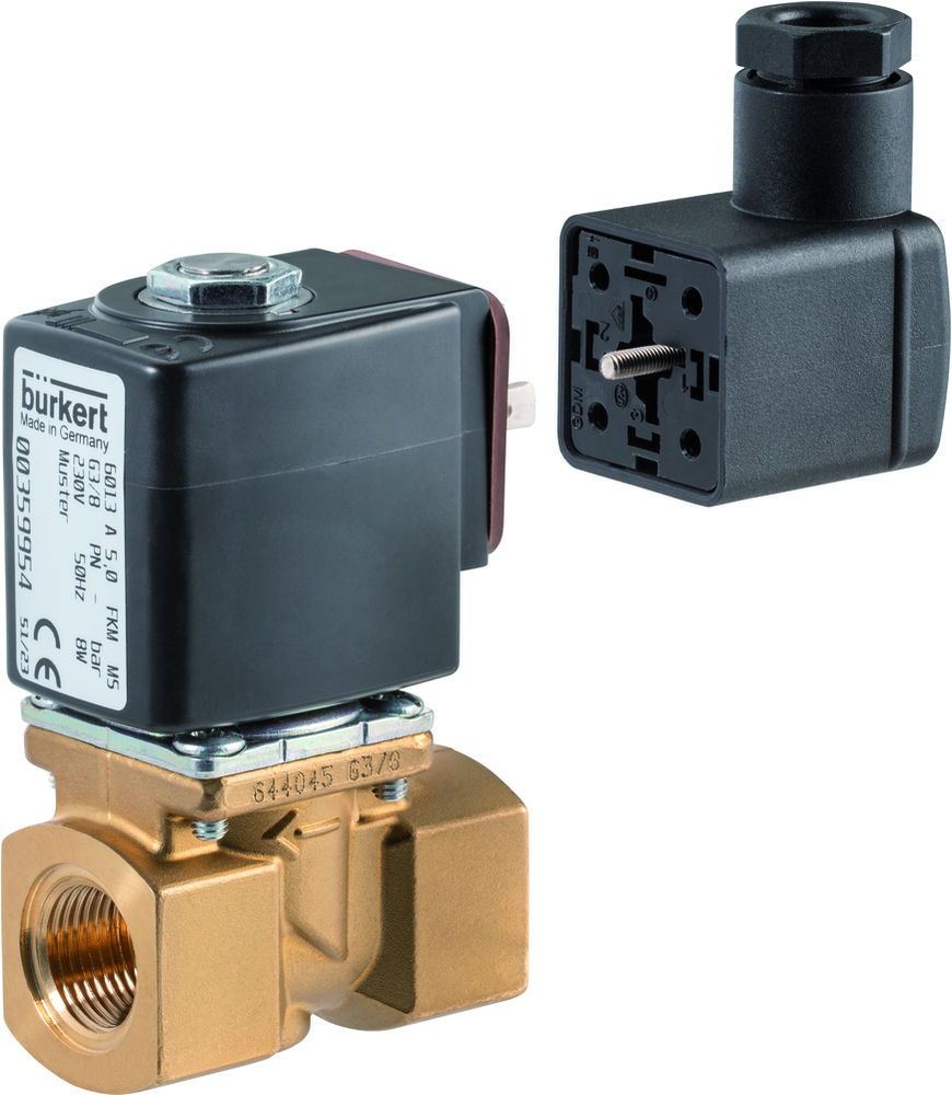 GOK Magnetventil Hebersicherung IG 3/8 / elektr., stromlos geschl., Nr 13 213 00