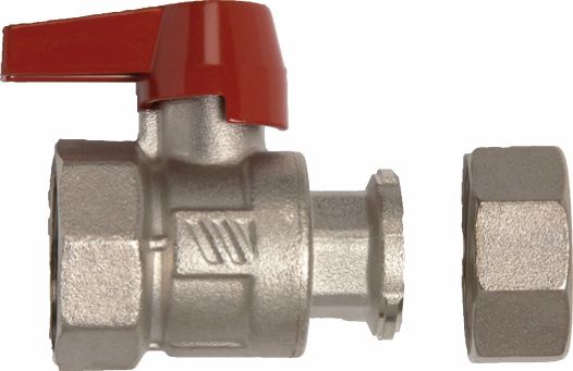 Schütz Kugelhahnset Standard vern. / Verteilerabsperrung 1" IG/ 1" IG