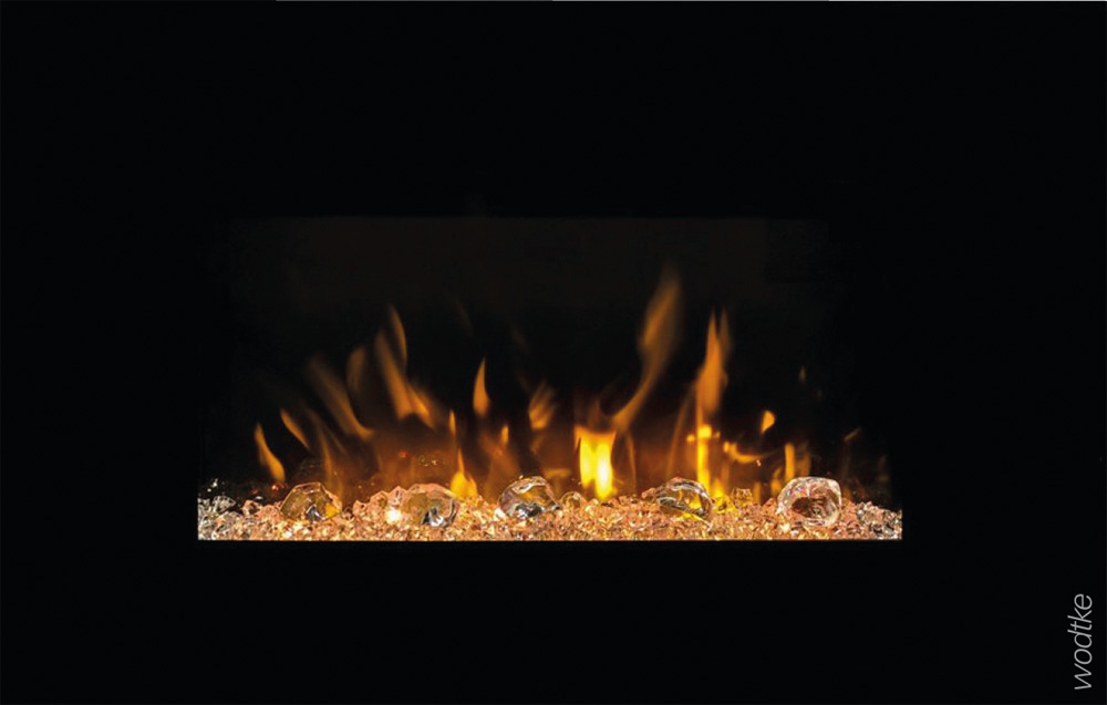 E-Kamin feel the flame iVision black
