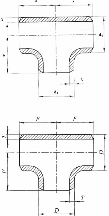 T-Stück schwarz enth. DIN 2615, Teil 1 / 219,1x219,1x219,1 T-Stück schwarz enth. DIN 2615, Teil 1 / 219,1x219,1x219,1