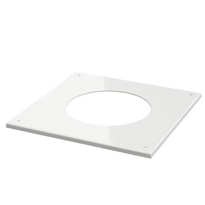 Abdeckblende DN 110 Weiß